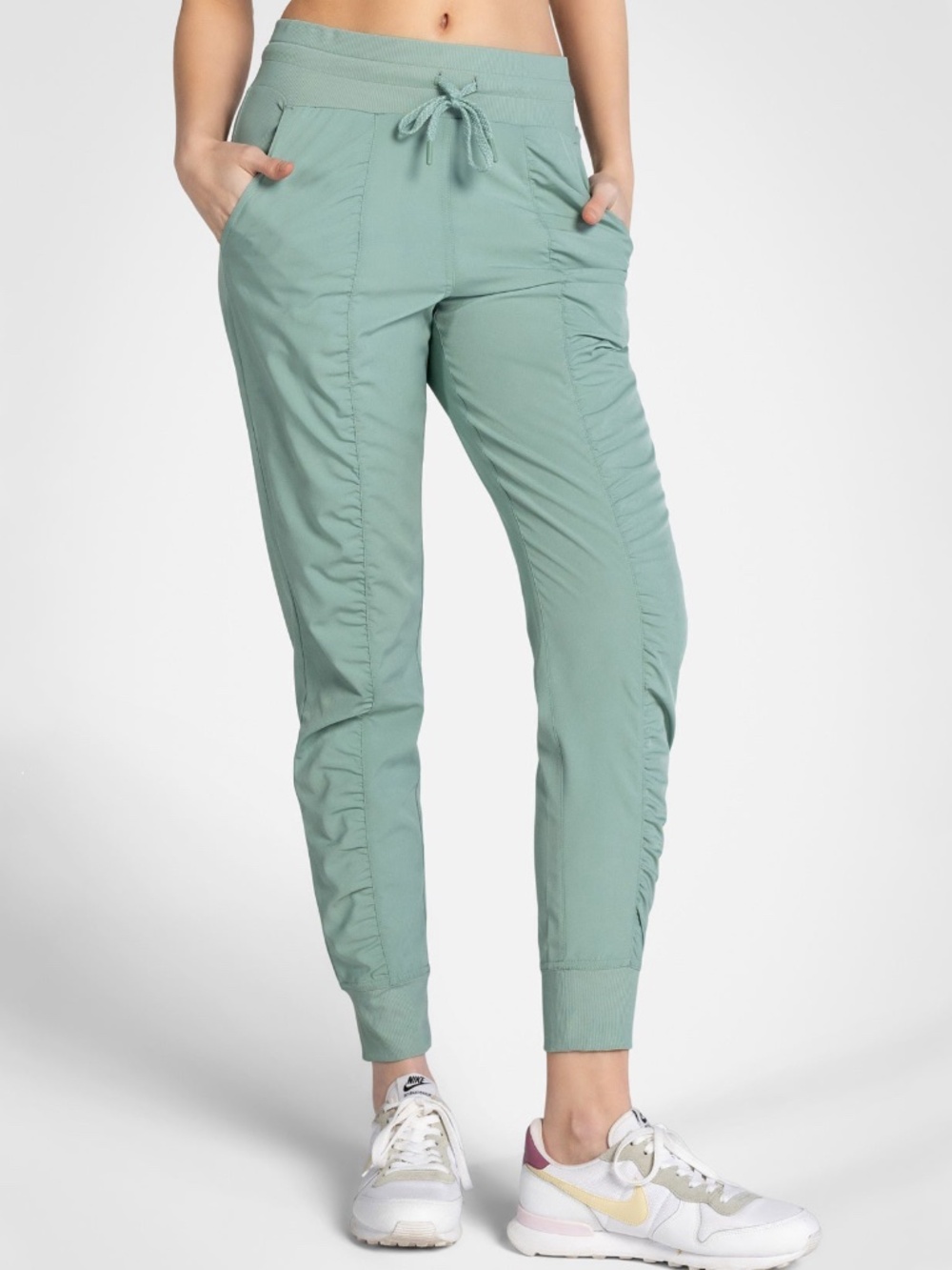 Kyodan ComfortFlex Ribbed Jogger Pants Athleisure Minimal Active Gorpcore Large